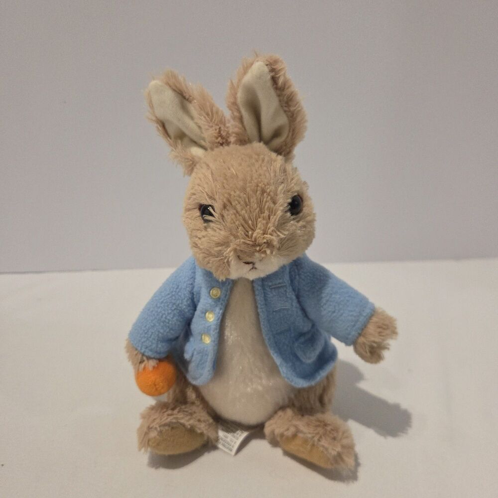 Peter Rabbit Plush Gund Bunny Stuffed Animal Character Garden Easter Small